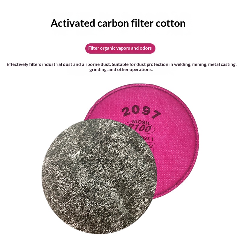 2097 2091 Cotton Filter for Ga - Dust Mask Construction recension och pris