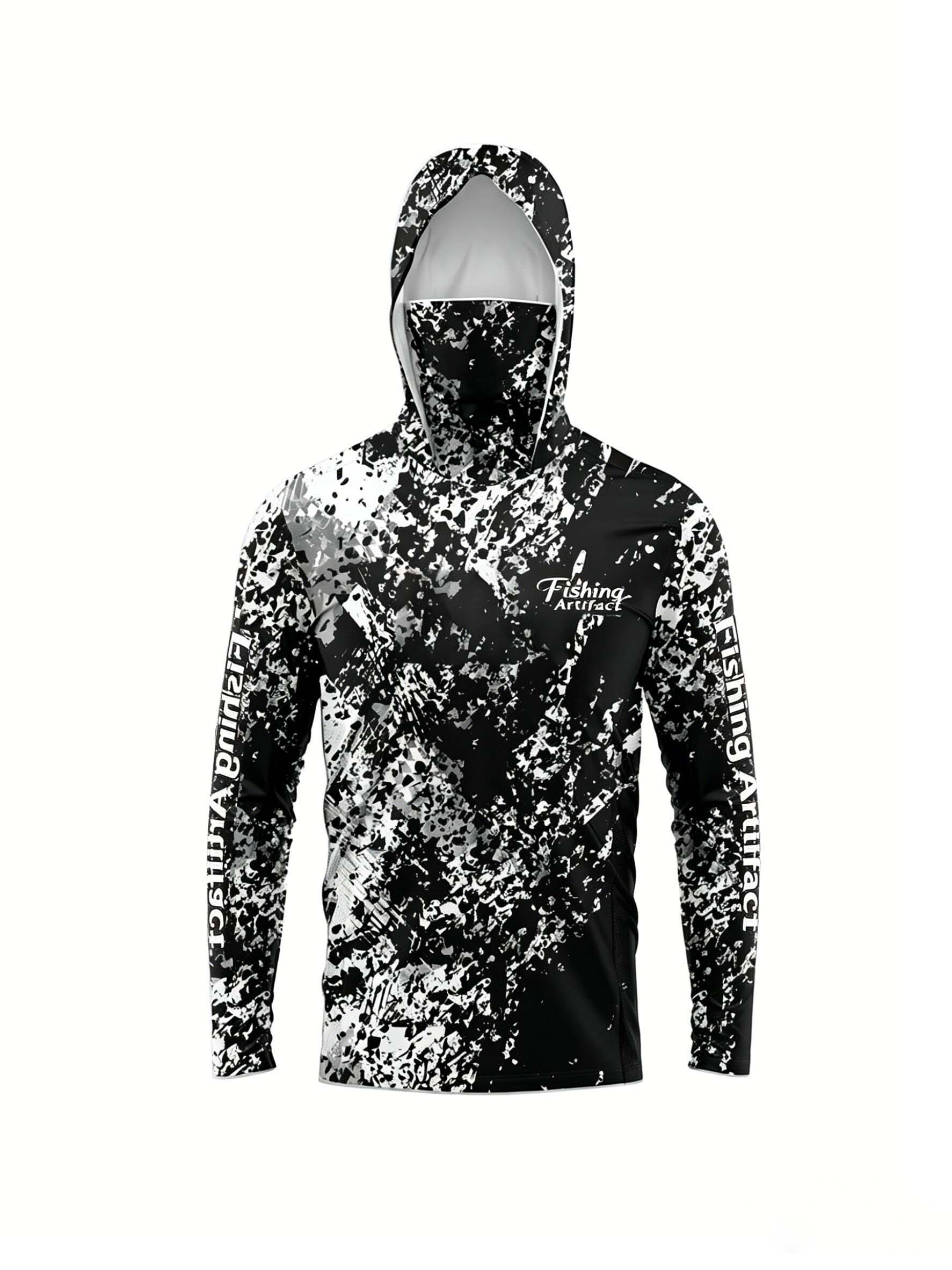 Men Summer 3D‑Printed Fishing  - Sports Mask Breathable recension och pris