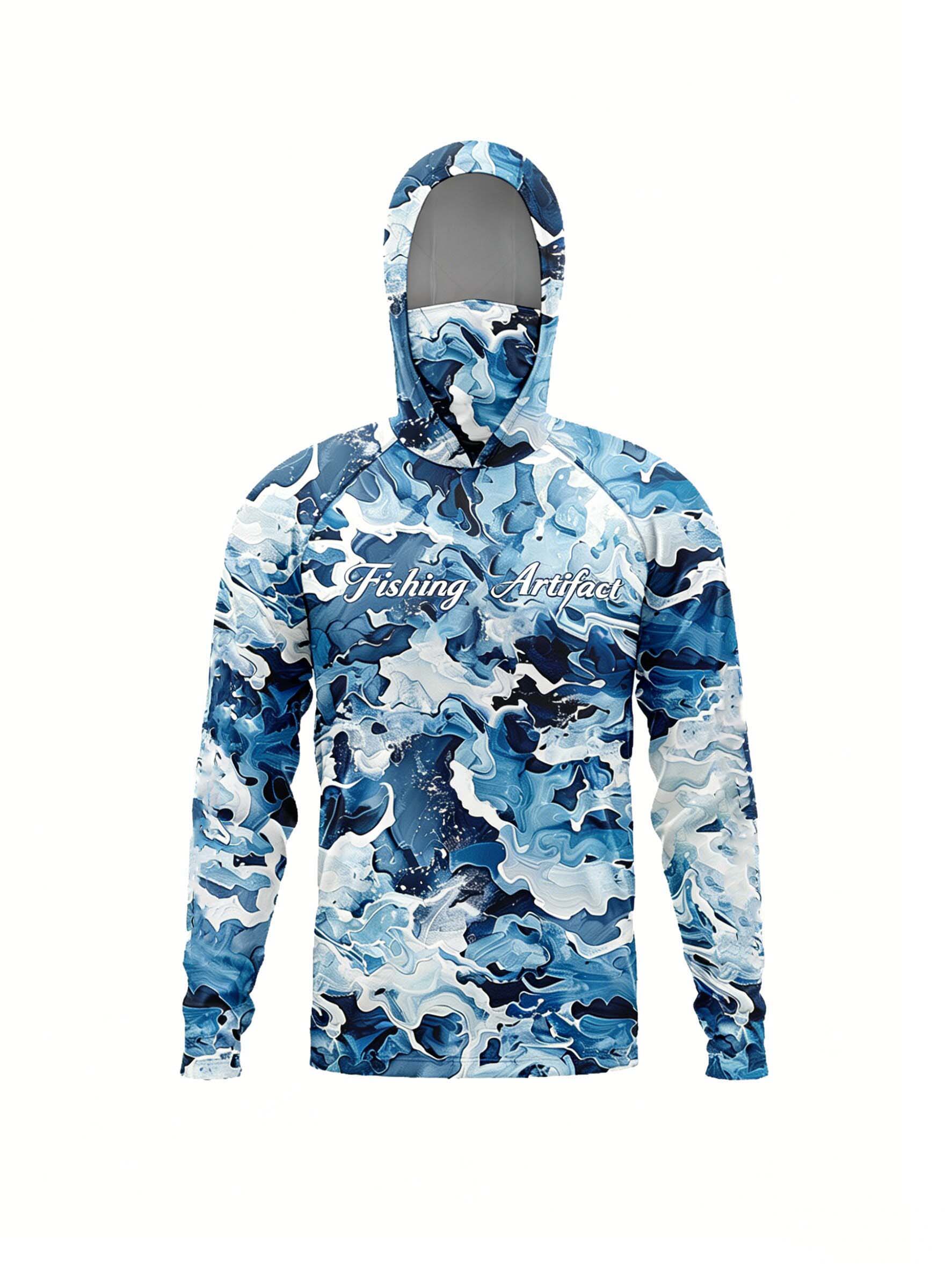 Men Summer 3D‑Printed Fishing  - Sports Mask Breathable recension och pris