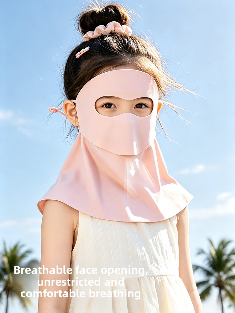 Kids Outdoor Sun Protection Fa - Kids Face Mask recension och pris