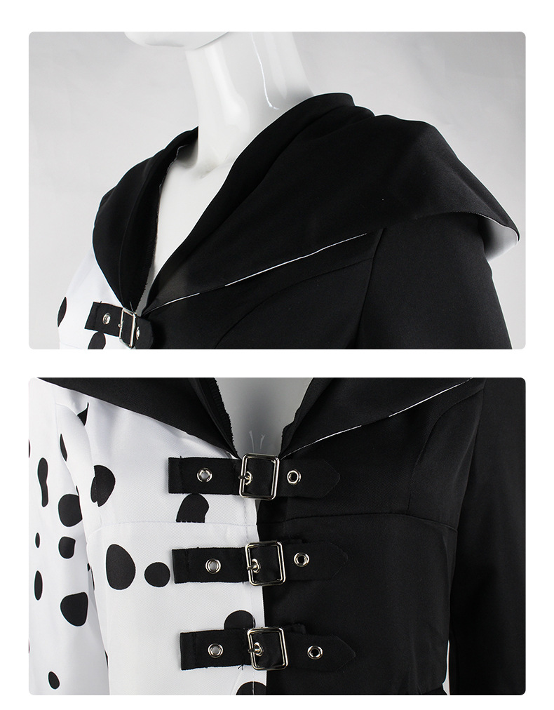 Women Inspired Cruella Cosplay - Black Face Mask Pack recension och pris