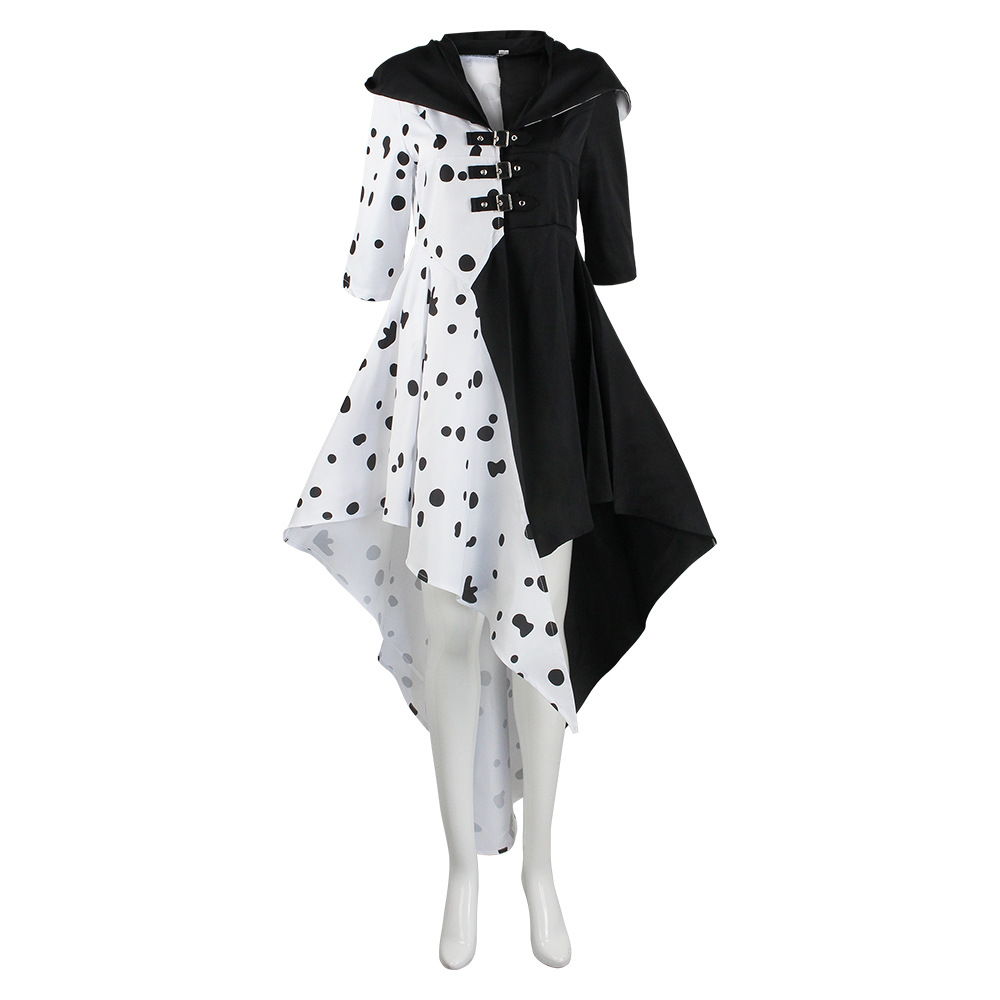 Women Inspired Cruella Cosplay - Black Face Mask Pack recension och pris