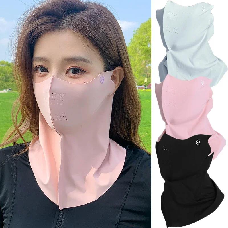 UV Protection Ice Silk Face Ma - Sports Mask Breathable recension och pris