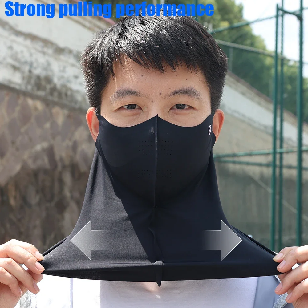 UV Protection Ice Silk Face Ma - Sports Mask Breathable recension och pris